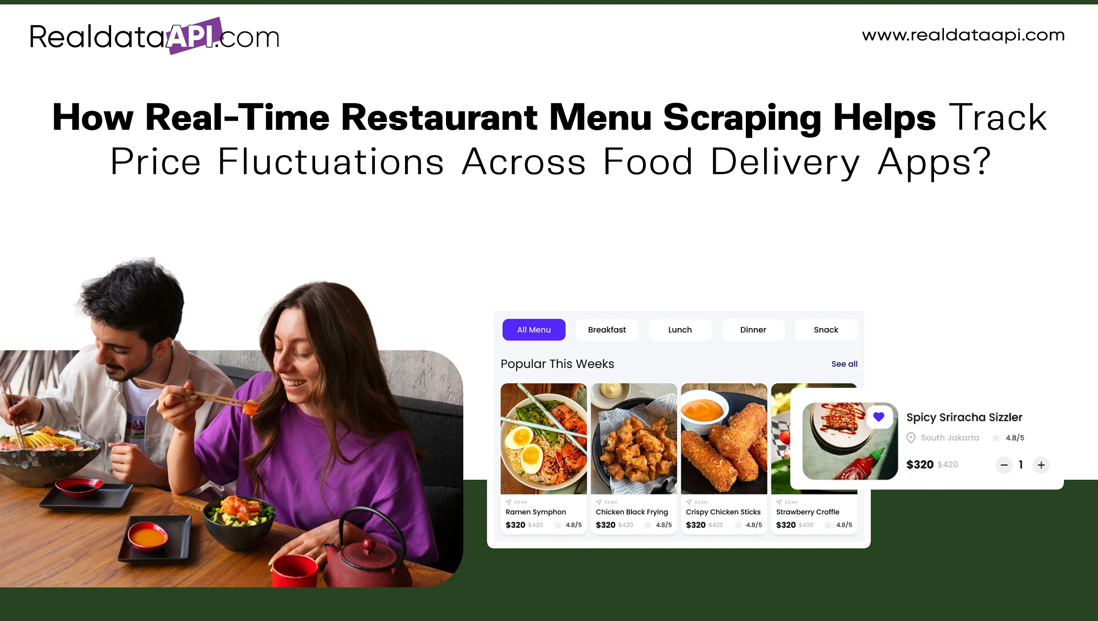 How Real-Time Restaurant Menu Scraping Helps Track Price Fluctuations Across Food Delivery Apps?